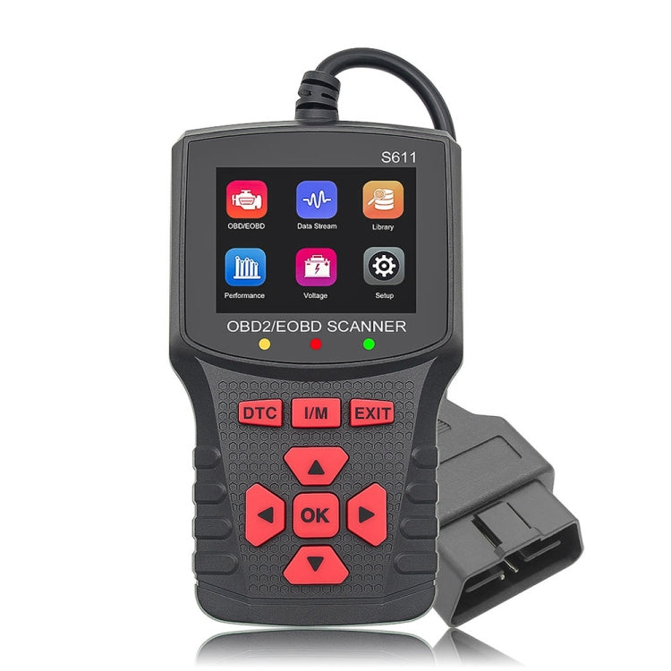 OBD/EOBD Car Handheld Intelligent Tester - S611