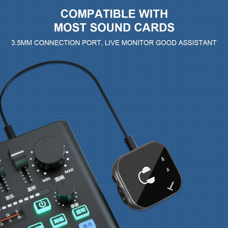 5.8G Wireless In Ear Monitor System Dual-Earphone Monitoring Transmitter Receiver, Spec: One To One