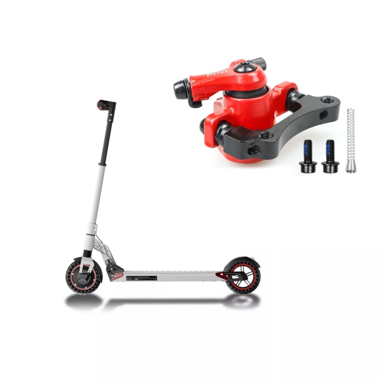 For KUGOO M4 10 inch Electric Scooter Disc Brake - Red