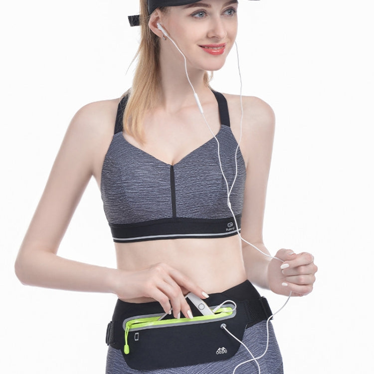 OUDU Outdoor Sports Slim Invisible Waterproof Cell Phone Waist Bag