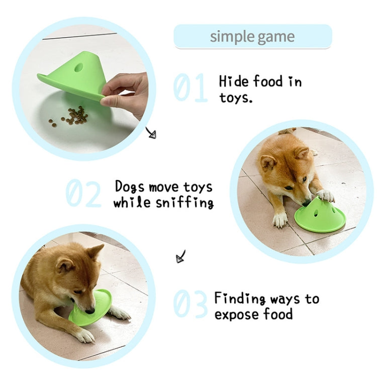 Silicone Dog Slow Feeder Bowl Fun Interactive Licking Toy