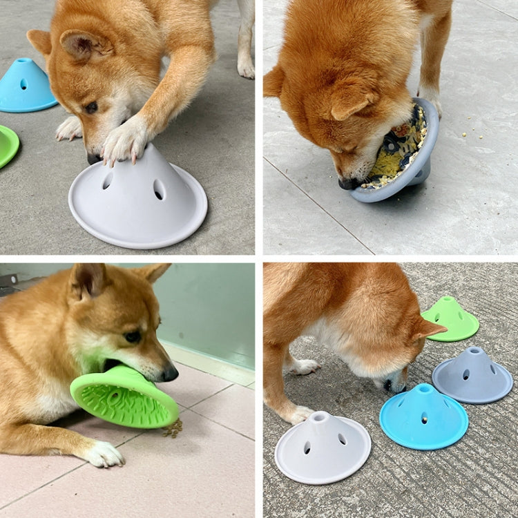Silicone Dog Slow Feeder Bowl Fun Interactive Licking Toy
