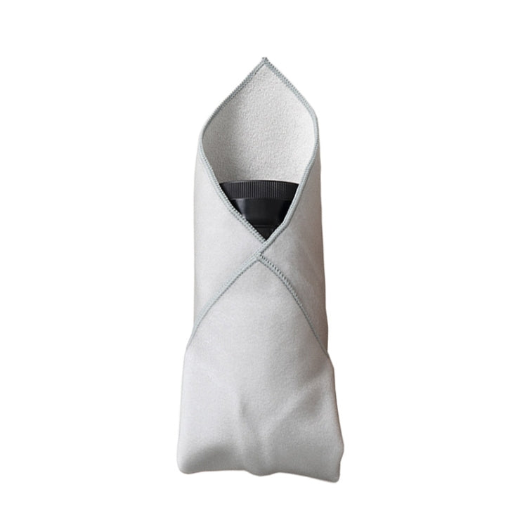 DSLR Camera Folding Cloth Photography Camera Folding Cloth Magic Protective Cloth, Color: 35x35cm Light Gray