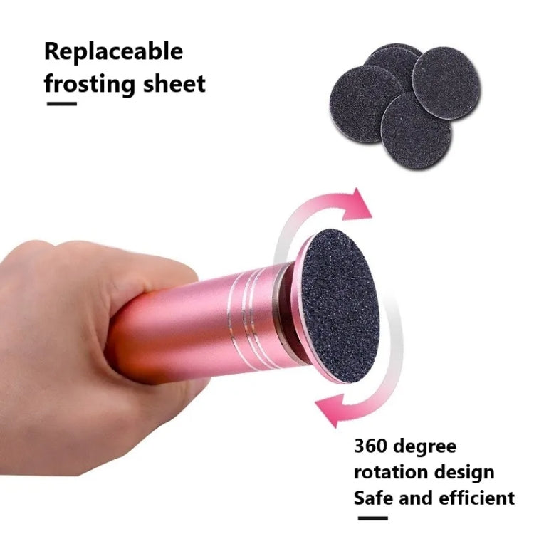 Electric Foot Grinder Calluses Dead Skin Remover With 60pcs Replaceable Sandpaper Discs US Plug