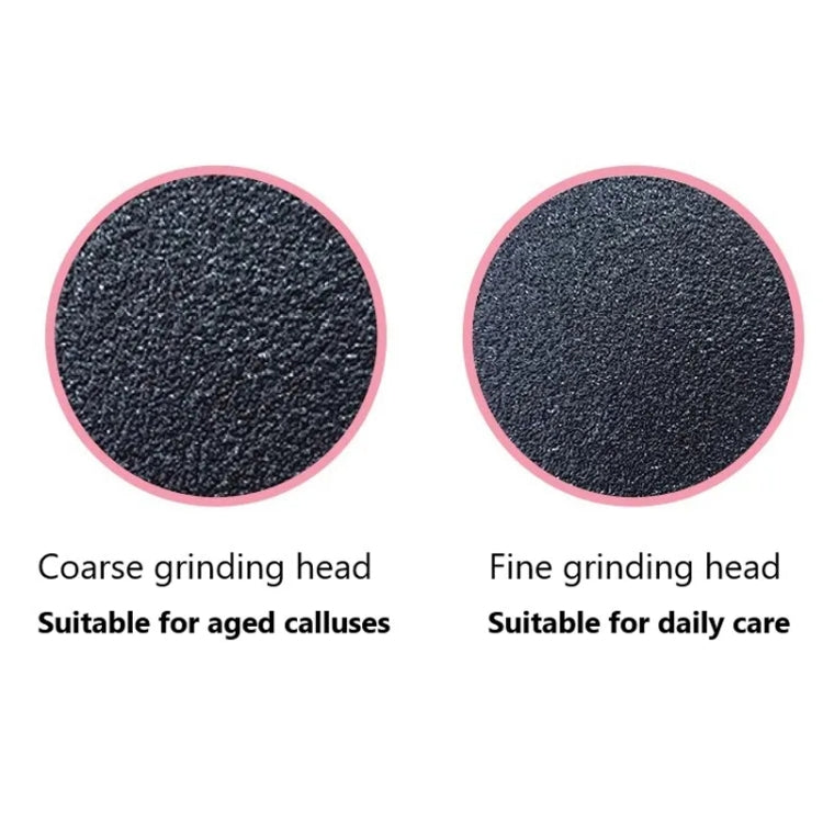 Electric Foot Grinder Calluses Dead Skin Remover With 60pcs Replaceable Sandpaper Discs UK Plug
