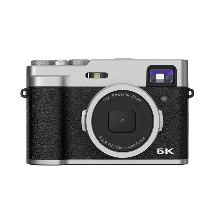 DC203 5K/30FPS 2.8-Inch Screen 16X Front And Rear Dual-Camera HD Digital Camera