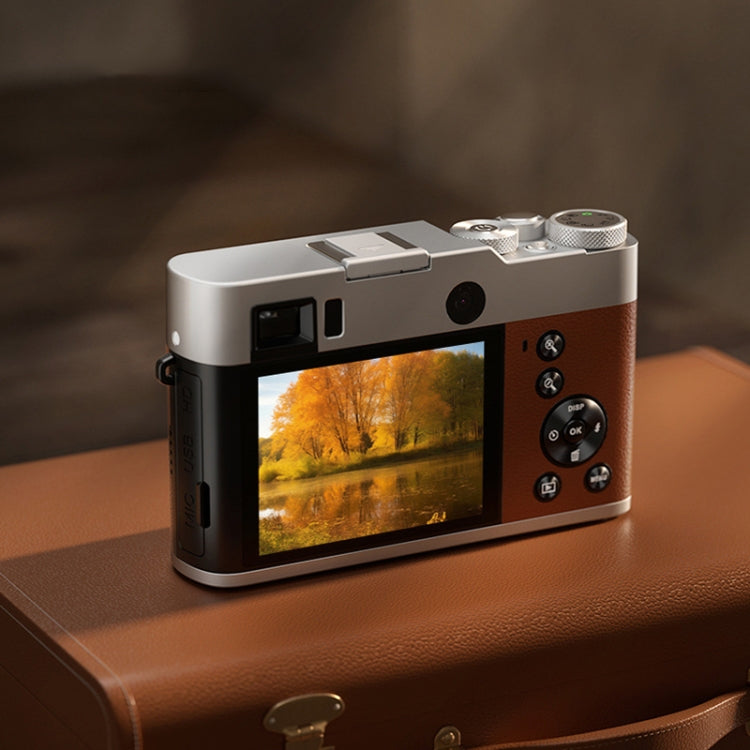 DC203 5K/30FPS 2.8-Inch Screen 16X Front And Rear Dual-Camera HD Digital Camera