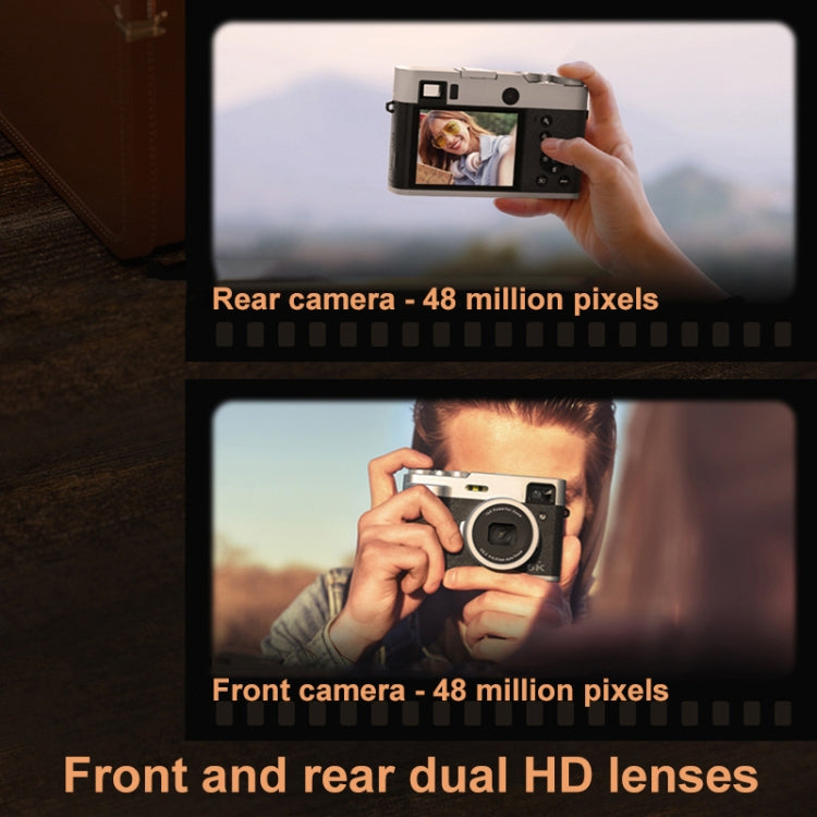DC203 5K/30FPS 2.8-Inch Screen 16X Front And Rear Dual-Camera HD Digital Camera