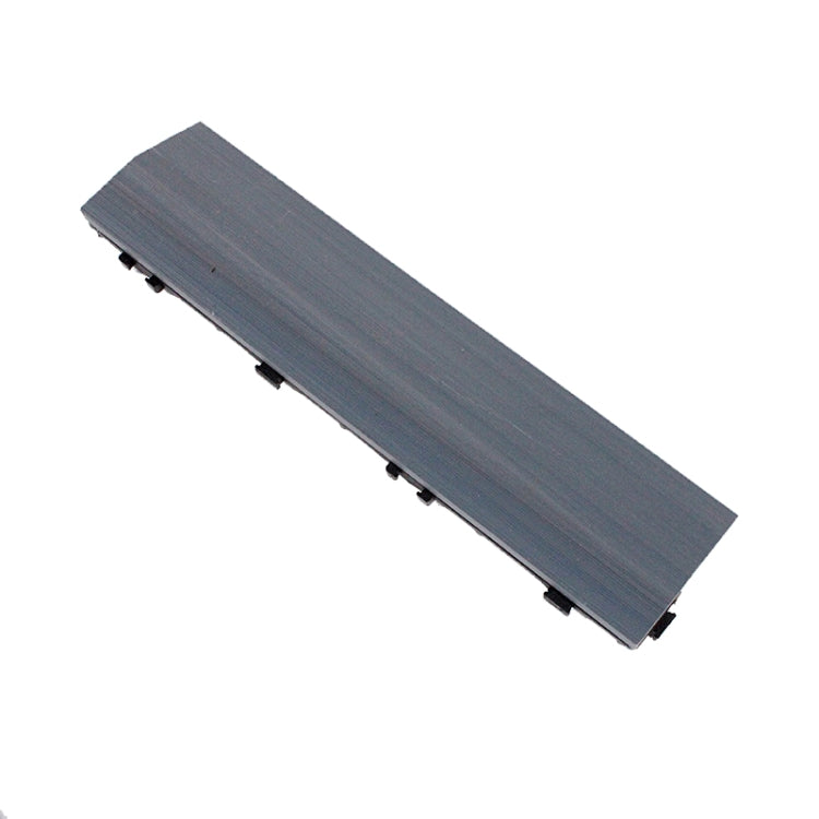 Outdoor Balcony Plastic Wood Waterproof Anti-Corrosion Sealing Floor, Color: Co-extruded Pewter