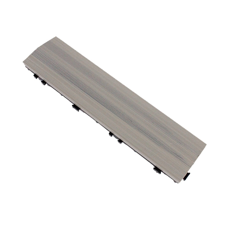 Outdoor Balcony Plastic Wood Waterproof Anti-Corrosion Sealing Floor, Color: Co-extruded Ancient-Wood