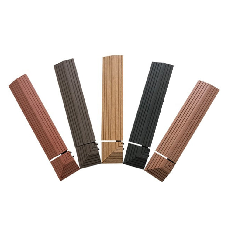 Outdoor Balcony Plastic Wood Waterproof Anti-Corrosion Sealing Floor, Color: Grey