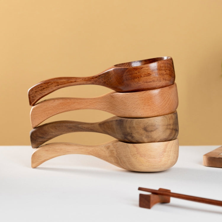 Household Wooden Long Handle Large Soup Spoon Eating Noodle Spoon Water Scoop, Material: Acacia
