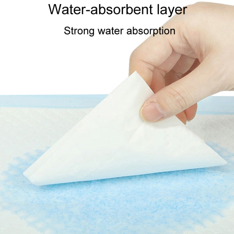 L 60 x 60cm 40pcs / Pack Pet Training Pads Thickened Water-Absorbent Dog Nappy Pad Diaper