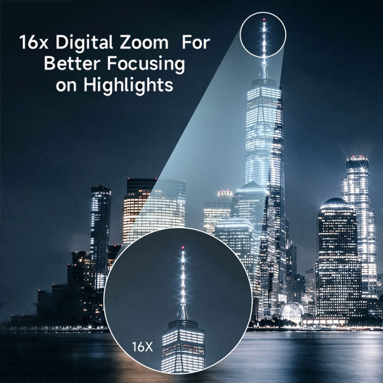 DC-201S 5K/30FPS 3.5-Inch 16X Six-Axis Anti-Shake HD Digital Camera With UV Lens