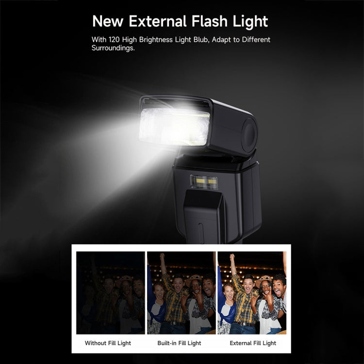 DC-201S 5K/30FPS 3.5-Inch 16X Six-Axis Anti-Shake HD Digital Camera With UV Lens