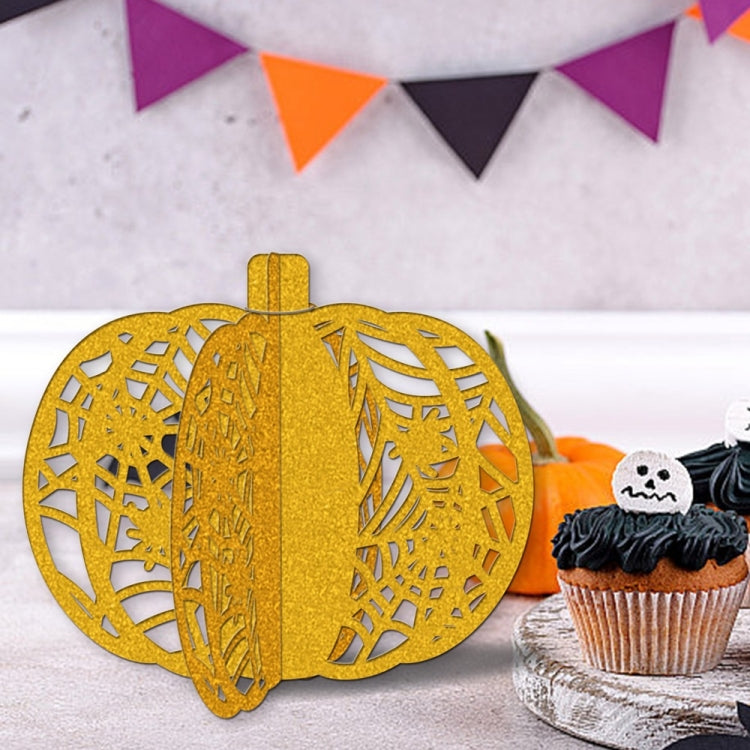 3pcs /Set Halloween Pumpkin Ornament Party Tabletop Decoration