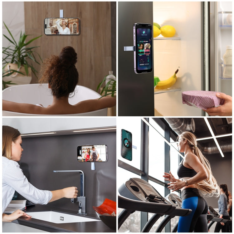 Suction Cup Magnetic Silicone Phone Holder Phone Case Grip Holder