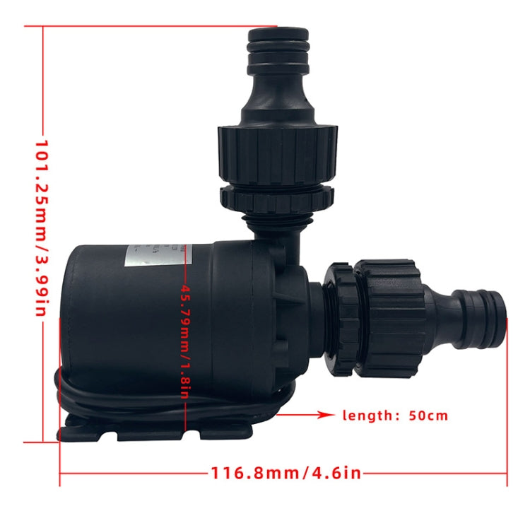 5m Lift Brushless Motor Ceramic Shaft Core Booster Pump, Specifications: DC24V