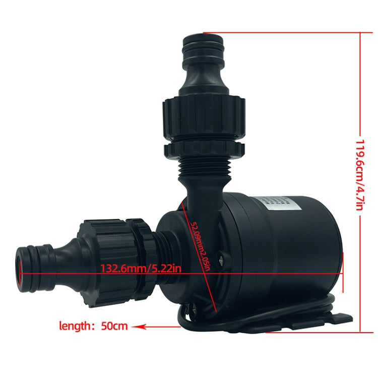 8m Lift Stainless Steel Shaft Core Brushless Motor Booster Pump, Specifications: DC12V