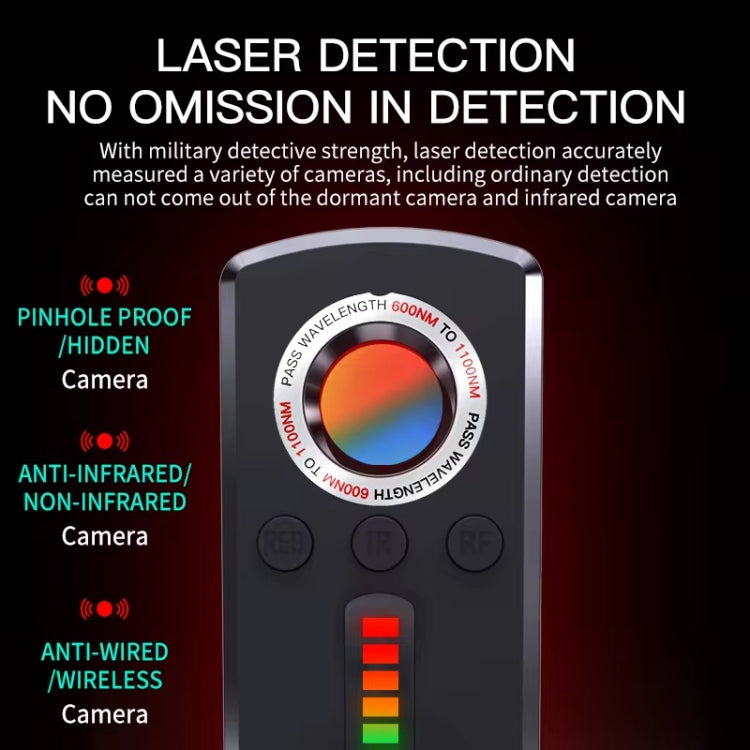 Anti-Camera Anti-Surveillance GPS Car Positioning Scanning Detector - GS40