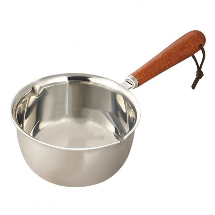 500ml 316 Stainless Steel Mini Hot Milk Oil Pot Butter Warmer Skillet Egg Frying Pan