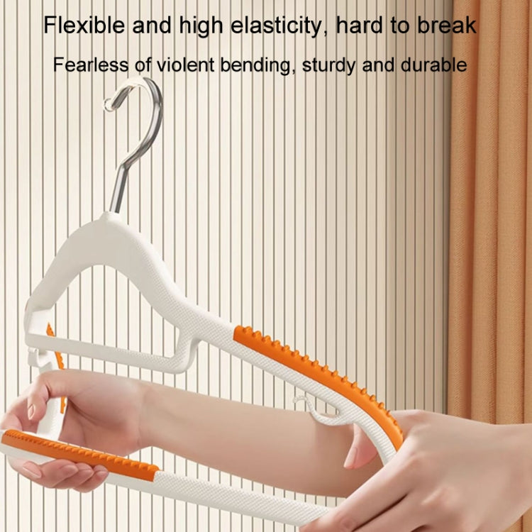 20pcs Anti-Skid Non Trace Clothes Racks Thickened Anti Shoulder Angle Household Clothes Hanger