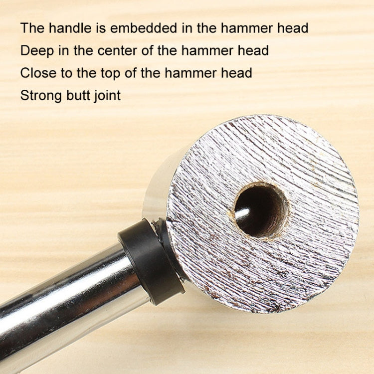 30mm No Bounce Mounting Hammer Handmade DIY Double Face Tap Rubber Hammer