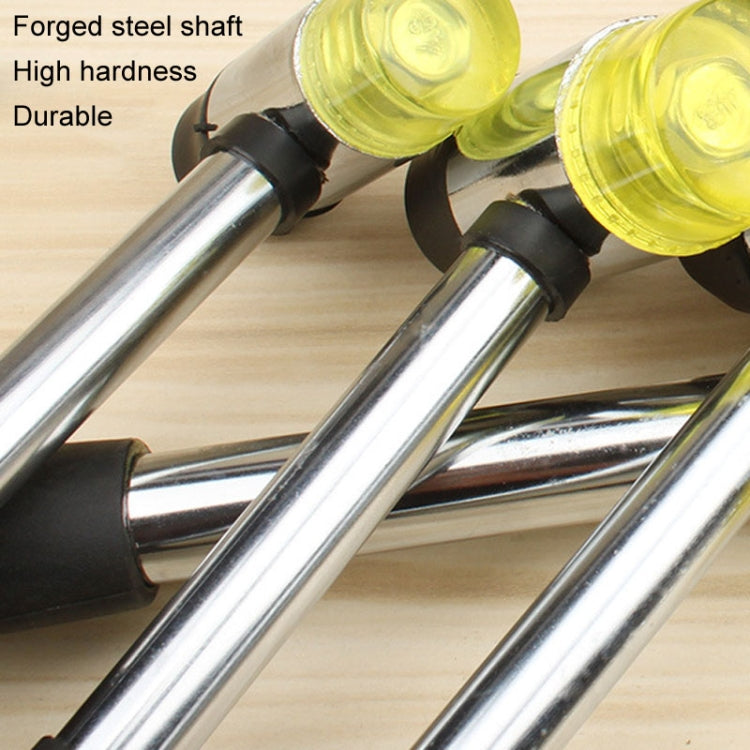 40mm No Bounce Mounting Hammer Handmade DIY Double Face Tap Rubber Hammer