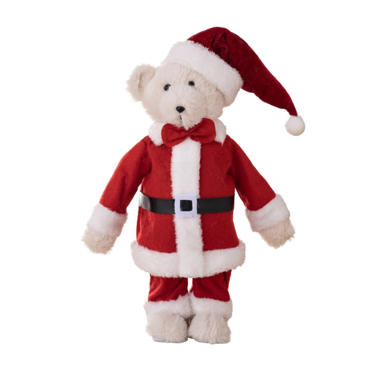 Plush Bear Doll Christmas Ornaments Children Christmas Gift Dolls - Standing Posture