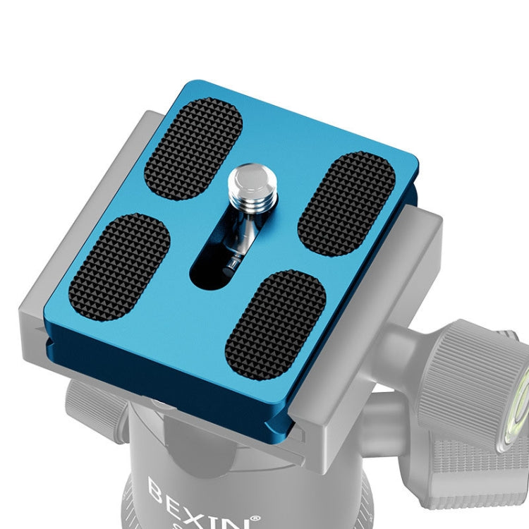 BEXIN PU-60C For Arca Type SLR Camera PU Quick Release Plate Aluminum Alloy CNC Ball Head Quick Release Plate