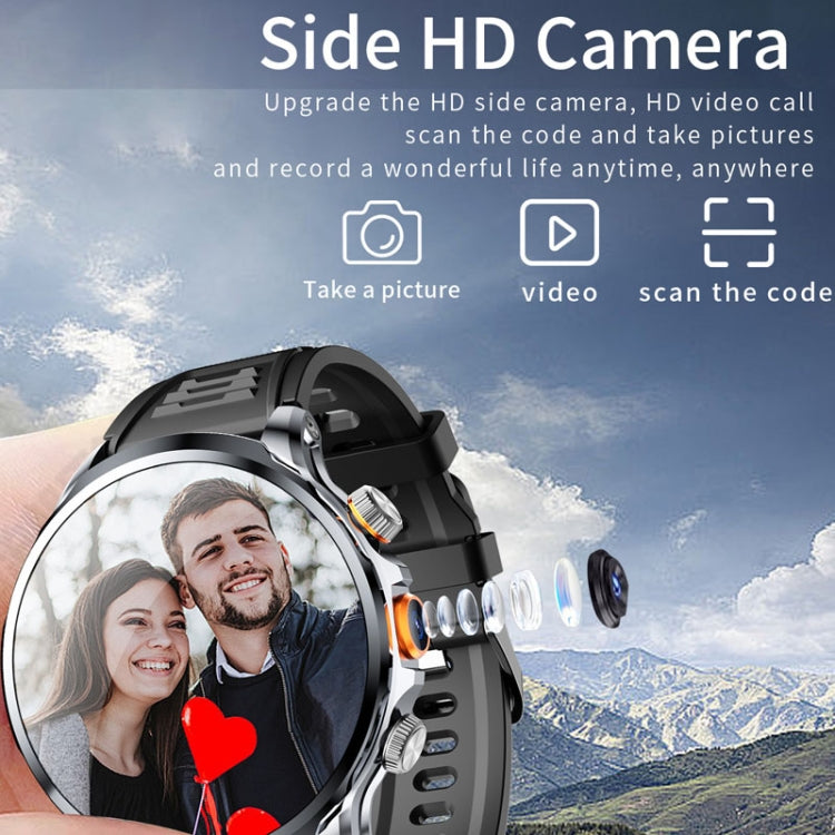 H18 Ultra-Thin Round Ball Screen 1.95 Inch Plug-In Phone Smart Watch 32G