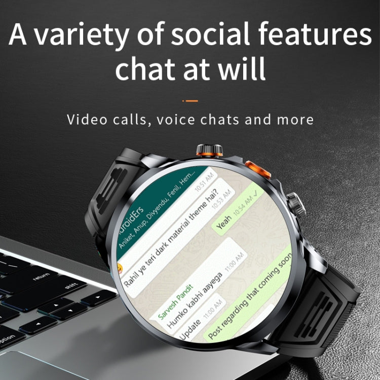 H18 Ultra-Thin Round Ball Screen 1.95 Inch Plug-In Phone Smart Watch 32G