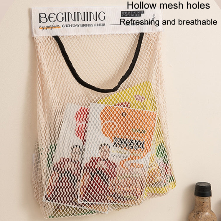 Kitchen Stick Storage Bag Breathable Large Capacity Sundry Hanging Bag Garbage Pouch