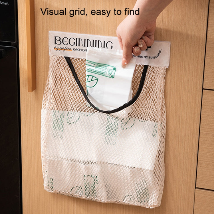Kitchen Stick Storage Bag Breathable Large Capacity Sundry Hanging Bag Garbage Pouch