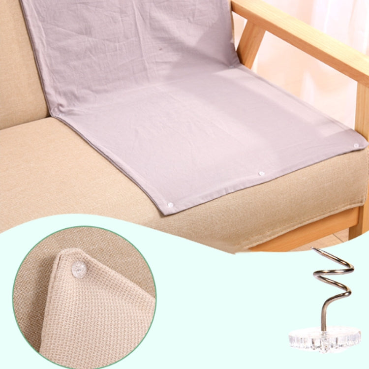 20pcs /Box Twist Nails Transparent Spiral Nails Sofa Cushion Bed Sheet Skirt Fixer - Round