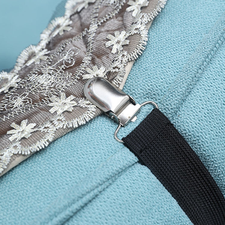4pcs Sofa Fixer Fabric Sofa Cushion Fixing Strap Blanket Sheet Fastening Buckle, Color: Large White