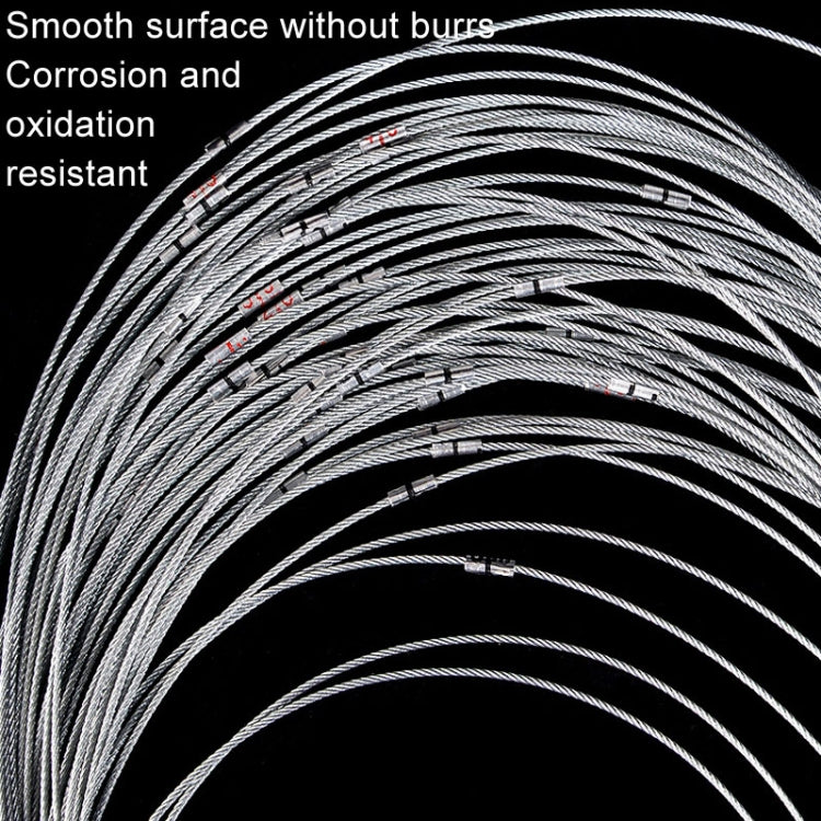 30m Steel Wire Measuring Rope With Scale Marking Pull Ring Deep Well Rope