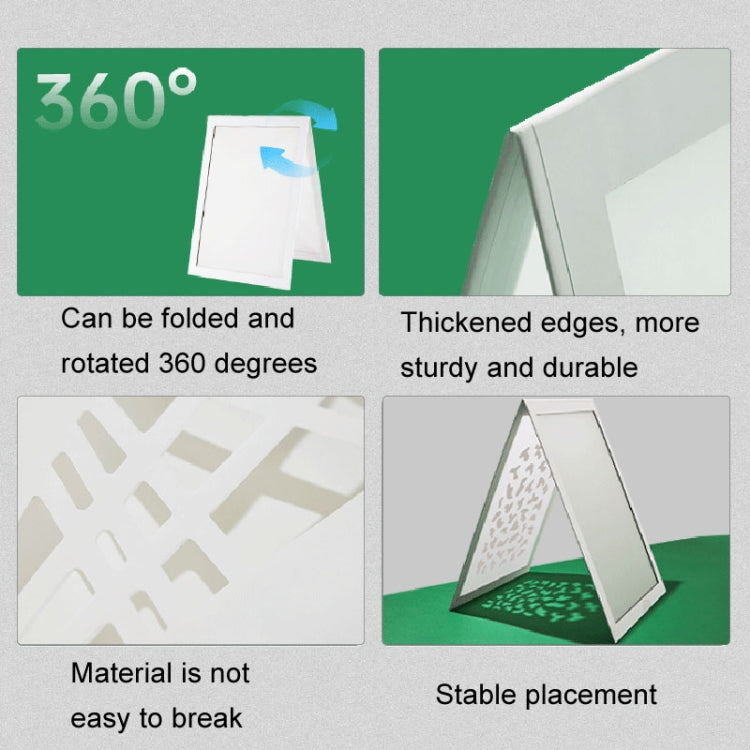Foldable Soft Board Spotlight Reflective Screen PVC Waterproof Photo Tool Style 4 Mottled