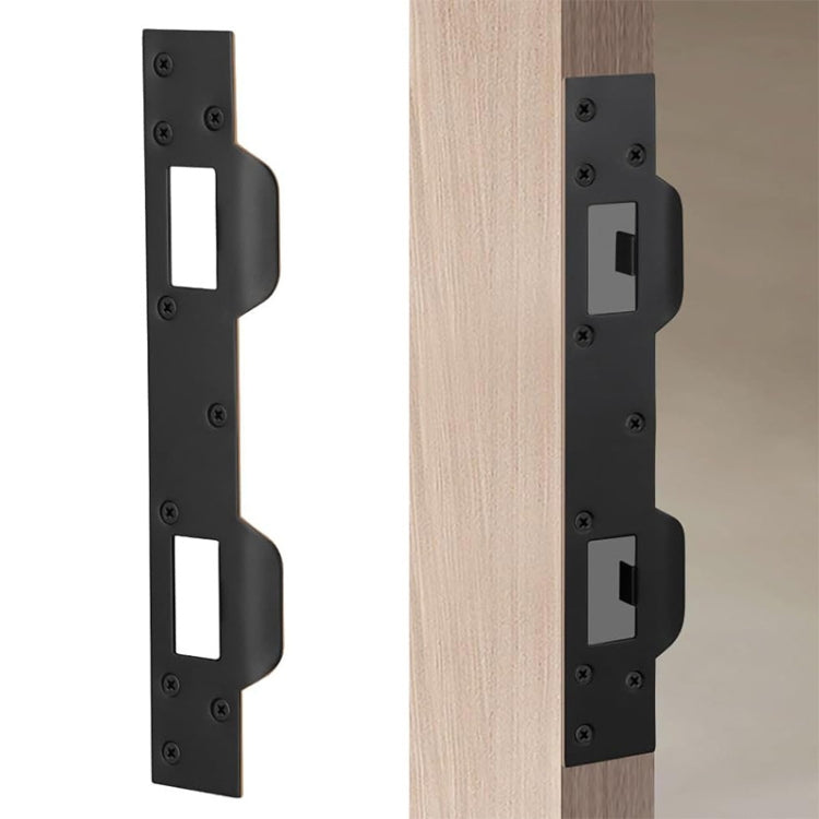 Heavy Duty Metal Latch Plate for Exterior Interior Door Double Hole Reinforcement Striker Plates