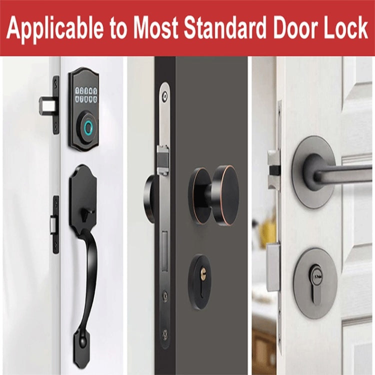 Heavy Duty Metal Latch Plate for Exterior Interior Door Double Hole Reinforcement Striker Plates