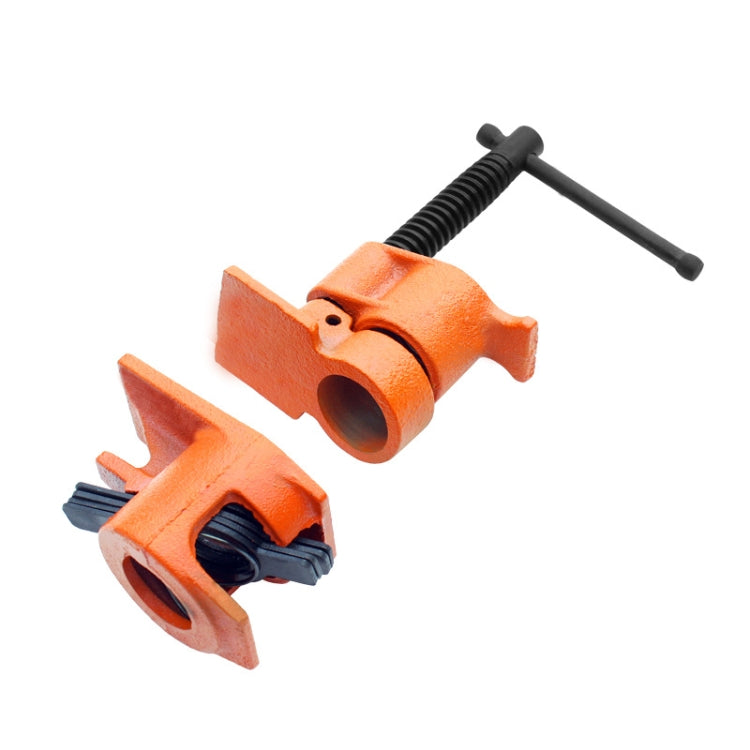 4 Points Woodworking Pipe Clamps Plumbing Fixing Clamps Horizontal Plywood with Clamps, Without Water Pipe