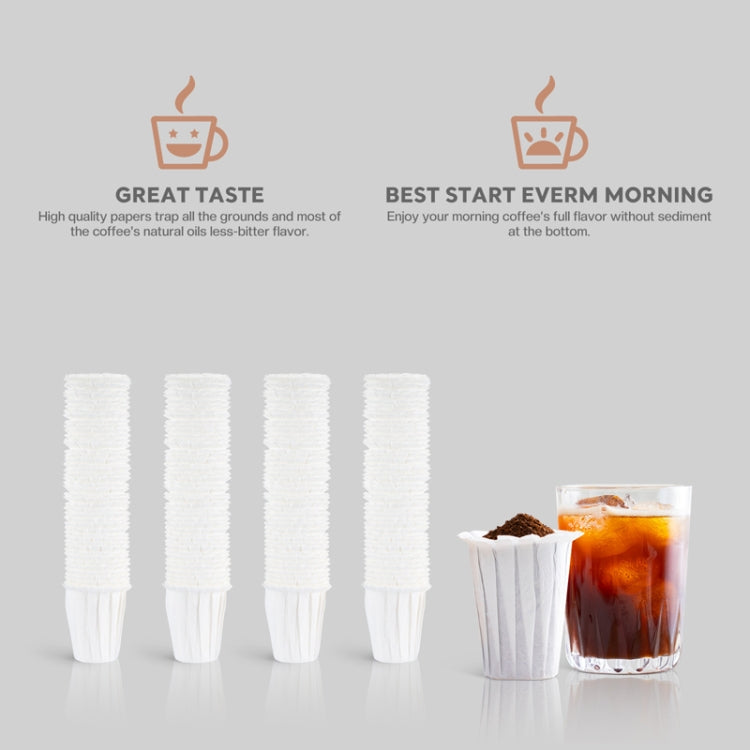 100pcs For Keurig 2.0 Coffee Capsule Cup Disposable Paper Filter