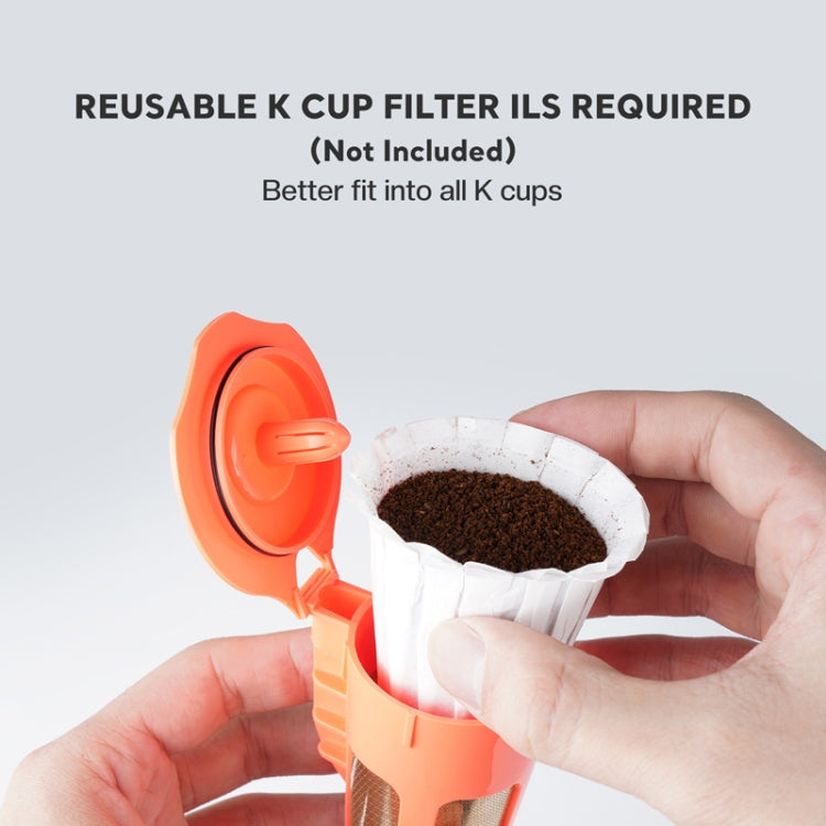 100pcs For Keurig 2.0 Coffee Capsule Cup Disposable Paper Filter