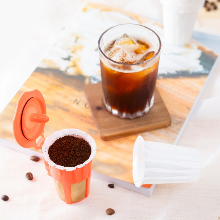100pcs For Keurig 2.0 Coffee Capsule Cup Disposable Paper Filter