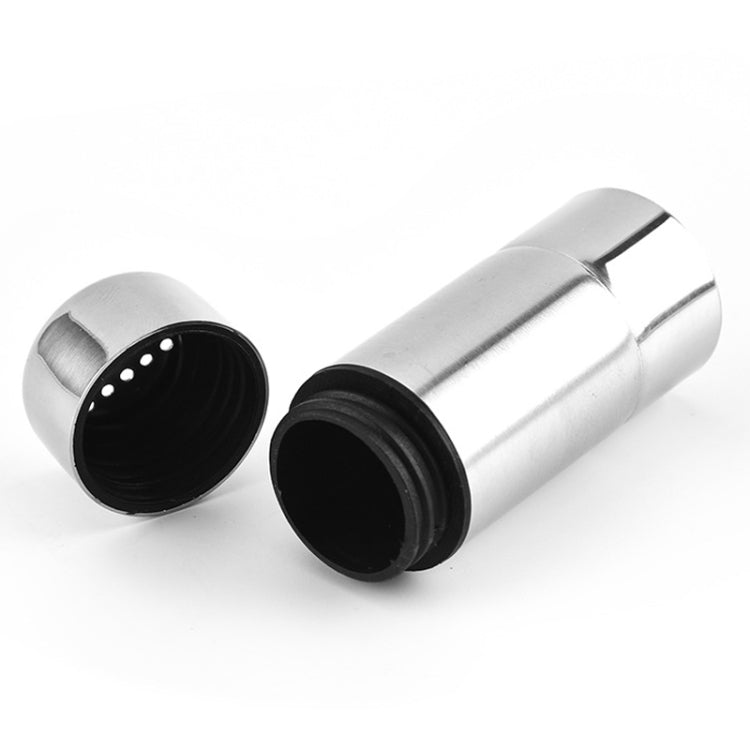Stainless Steel Kitchen Spice Jar Outdoor BBQ Seasoning Bottle Pepper Sprinkle Jar