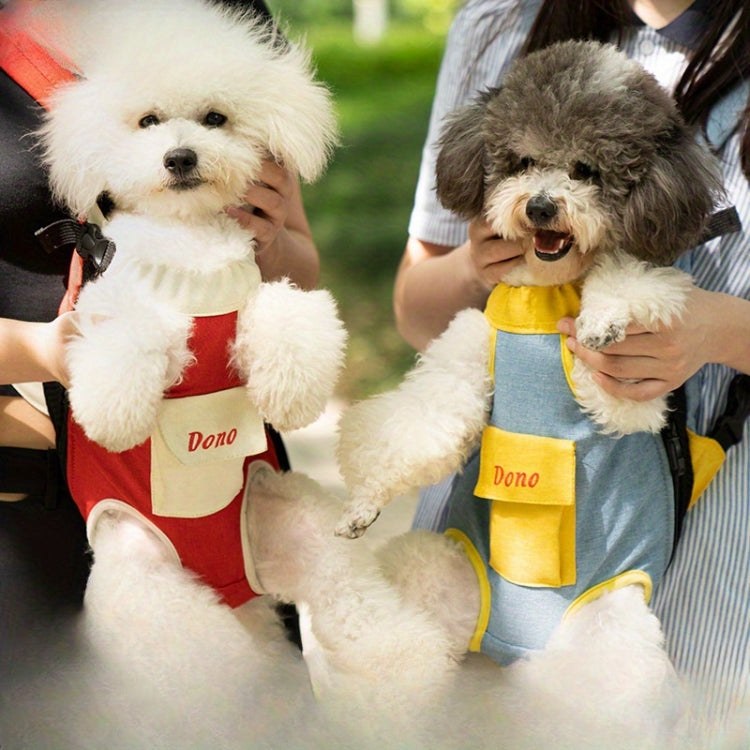 DONO Pet Four-legged Bag Outdoor Carrying Bag Breathable Backpack, Size: S