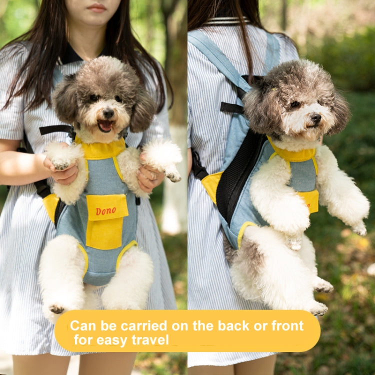 DONO Pet Four-legged Bag Outdoor Carrying Bag Breathable Backpack, Size: M