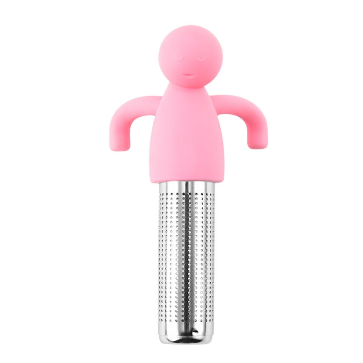Man Shape Tea Filter Brewer 304 Stainless Steel Tea Strainer