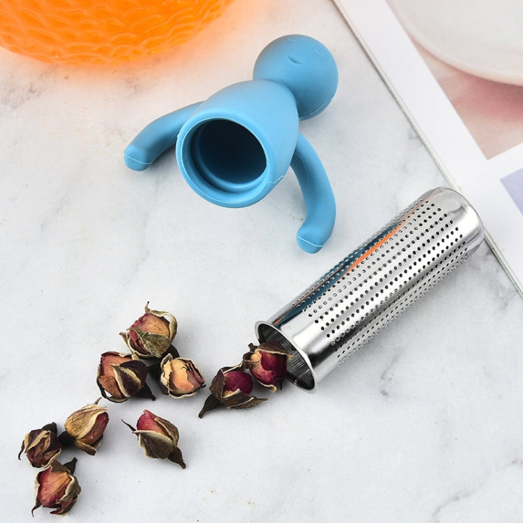 Man Shape Tea Filter Brewer 304 Stainless Steel Tea Strainer