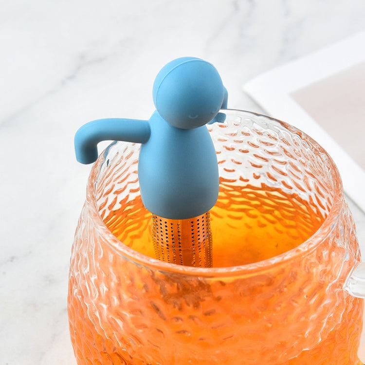 Man Shape Tea Filter Brewer 304 Stainless Steel Tea Strainer
